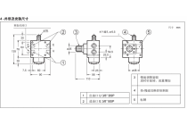滚轴式快慢速切换阀CR1RA-W4R，21，V