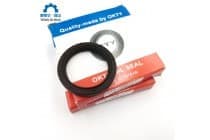 油封 进口台湾OKTY双唇骨架油封60*80*12氟胶