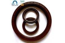 耐温氟橡胶骨架密封圈 TC双唇包胶骨架油封尺寸规格表