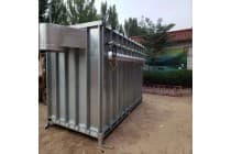 木工刨花设备除尘器用镀锌板拼接除尘器好