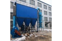 废钢破碎线除尘系统安装运行示意图