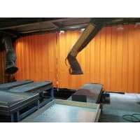 PVC遮弧帘、电焊帘、挡焊渣屏风