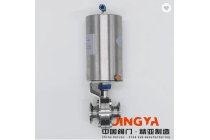 精亚高洁净蝶阀卫生级焊接蝶阀快装蝶阀智能气动蝶阀卧式气动蝶阀