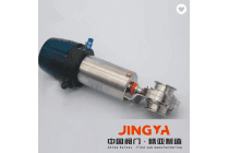 精亚高洁净蝶阀卫生级焊接蝶阀快装蝶阀智能气动蝶阀卧式气动蝶阀