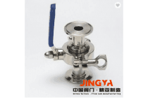 精亚卡箍无滞留球阀 卡箍直通球阀 卫生级直通球阀新型直通球阀