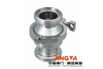 精亚卫生级止回阀 韩式止回阀 焊接止回阀卡箍止回阀弹簧止回阀