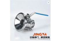 精亚三片式罐底球阀 三片式全包球阀 直通罐底球阀法兰罐底球阀