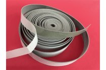 供应灰色EVA泡棉密封条 一面有胶eva防震条