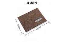 黑色耐油软木橡胶板