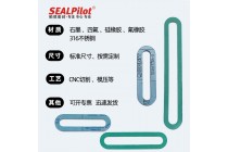 玻璃板水位计无石棉密封圈锅炉液位计石墨四氟耐高温垫片