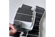 EVA脚垫单面胶自粘泡棉eva胶垫海绵不干胶定制