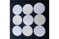 工网格自粘eva脚垫黑色圆形海绵家具防滑背胶泡棉胶垫