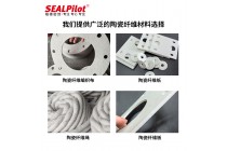 陶瓷纤维编织纤维布密封垫片隔热耐高温非标定制